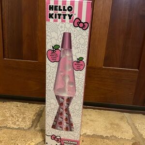 Hello kitty lava lamp